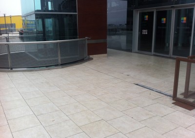 Entrance to the mall