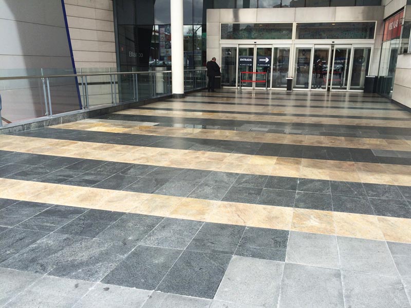 Mall entrance